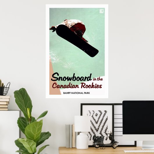 Canadees Rockies Poster (Thuiskantoor)