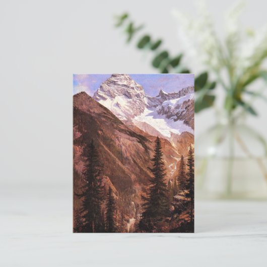 Canadees Rockies van Albert Bierstadt Briefkaart (Staand voorkant)