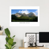 Canadees Rocky Mountains Poster (Thuiskantoor)
