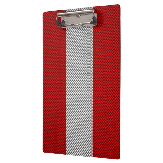 Canadees Rode Maple Leaf over koolstofvezel Klembord (Links)