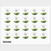 Canadees Rondlabel Mint Jelly Green Apple Ronde Sticker (Vel)
