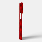 Canadees rood manleder op koolstofvezel afdrukken Case-Mate iPhone case (Achterkant / Rechts)