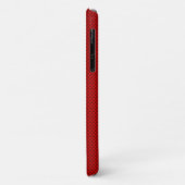 Canadees rood manleder op koolstofvezel afdrukken Case-Mate iPhone case (Achterkant/links)
