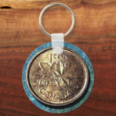 Canadees Sleutelhanger Penny (Front) van 2003 (Voorkant)