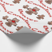 Canadees snijpapier cadeaupapier (Hoek)