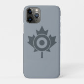 Canadees symbool Maple Leaf Roundel Mod Case-Mate iPhone Case (Achterkant)