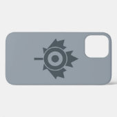 Canadees symbool Maple Leaf Roundel Mod Case-Mate iPhone Case (Achterkant (horizontaal))