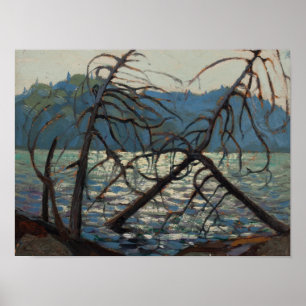 Canadees Tom Thomson Painting Canoe Lake Poster