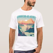 CANADEES VAN HARTE. ONZE NOORDEN STERK EN VRIJ. T-SHIRT (Voorkant)
