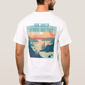 CANADEES VAN HARTE. ONZE NOORDEN STERK EN VRIJ. T-SHIRT (Achterkant)