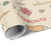 Canadees verpakkingspapier cadeaupapier (Rol Hoek)