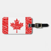 Canadees Veteraan Bagagelabel (Voorkant horizontaal)