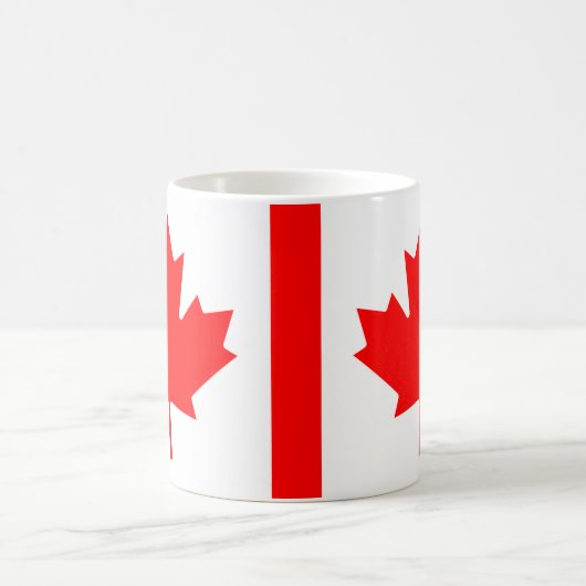 Canadees Vlag Keramische Mok (Center)