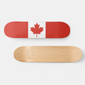 Canadees vlaggenskateboard persoonlijk skateboard (Horizontaal)