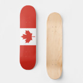 Canadees vlaggenskateboard persoonlijk skateboard (Voorkant)