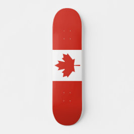 Canadees vlaggenskateboard persoonlijk skateboard