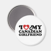 Canadees Vriendin Magneet (Voorkant / Achterkant)