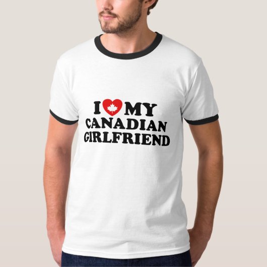 Canadees Vriendin T-shirt (Voorkant)