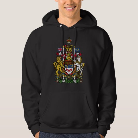 Canadees wapenschild hoodie (Voorkant)