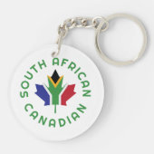 Canadees Zuid-Afrikaans Sleutelhanger (Achterkant)