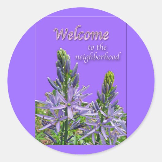 Canadensis Lily Welkom bij Stickers in de buurt (Voorkant)