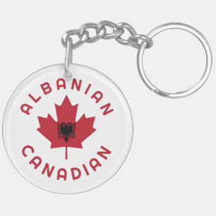 Canadese Albanese rots Sleutelhanger