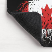 Canadese Amerikaanse Amerikaanse vlag voor boomsta Muismat (Hoek)