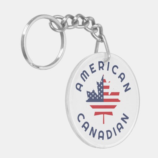 Canadese Amerikaanse Roots Sleutelhanger (Voorkant Links)