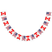Canadese Amerikaanse vlaggen, partijbanners Canada Vlaggetjes (Alle)