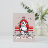 Canadese anarchie briefkaart (Staand voorkant)