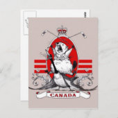 Canadese anarchie briefkaart (Voorkant / Achterkant)