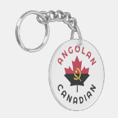 Canadese Angolese wortels Sleutelhanger (Voorkant Links)