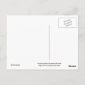 Canadese aple Leaf Briefkaart (Achterkant)