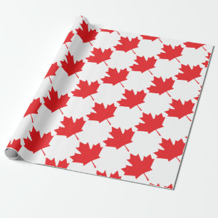 Canadese aple Leaf Cadeaupapier
