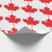 Canadese aple Leaf Cadeaupapier (Hoek)