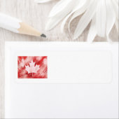 Canadese aple Leaf Etiket (Insitu)