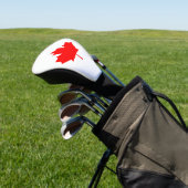 Canadese aple Leaf Golfheadcover (Insitu)
