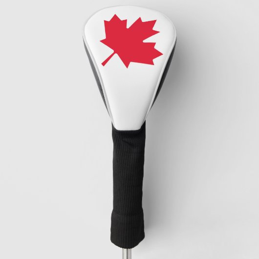 Canadese aple Leaf Golfheadcover (Voorkant)