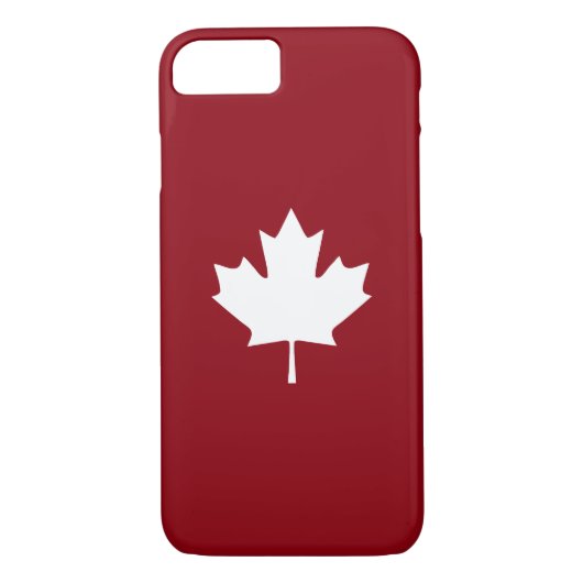 Canadese aple Leaf iPhone Case (Achterkant)