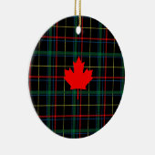 Canadese aple Leaf Keramisch Ornament (Rechts)