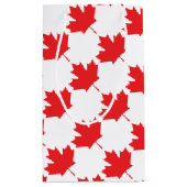Canadese aple Leaf Klein Cadeauzakje (Achterkant)