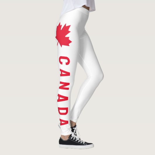 Canadese aple Leaf Leggings (Rechts)
