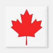 Canadese aple Leaf Magneet (Voorkant)
