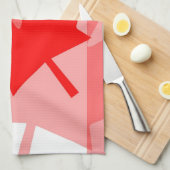 Canadese aple Leaf over Style CANADA Theedoek (Quarter Fold)