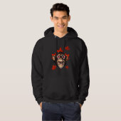 Canadese aple Leaf Patriotic Canada Flag Hoodie (Voorkant volledig)
