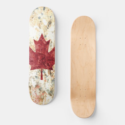 Canadese aple Leaf Persoonlijk Skateboard (Voorkant)