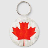 Canadese aple Leaf Sleutelhanger (Voorkant)