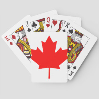 Canadese aple Leaf Speelkaarten