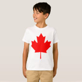 Canadese aple Leaf T-shirt (Voorkant volledig)