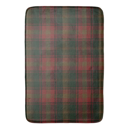 Canadese aple Leaf Tartan Badmat (Voorkant Verticaal)